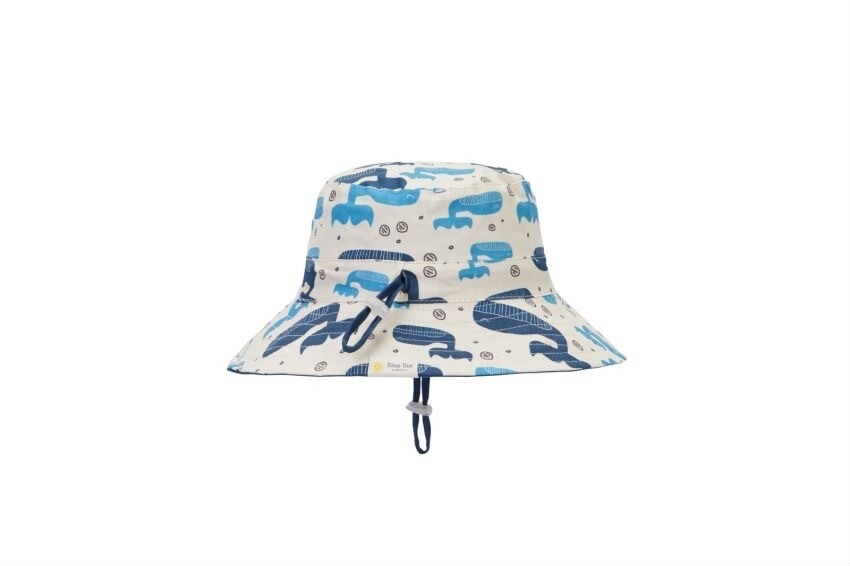 Whale on Ocean Sun Hat