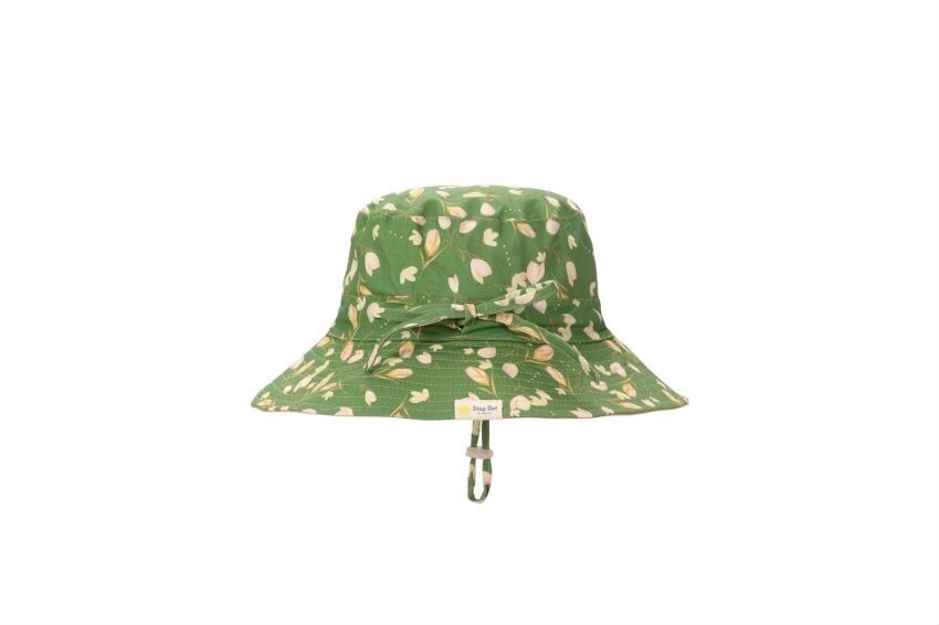 White Tulip Sun Hat