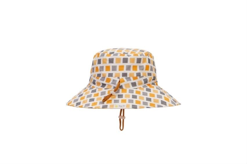 Multi Squares Sun Hat