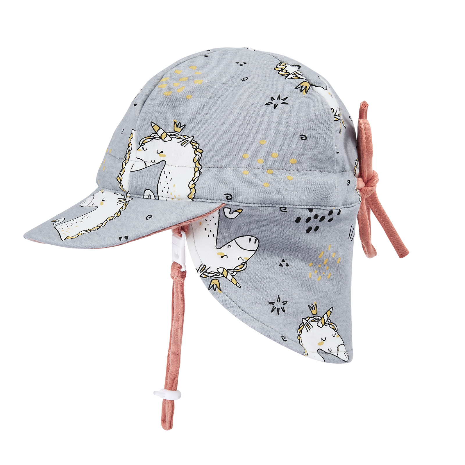 Unicorn & Orange Flap cap Winter