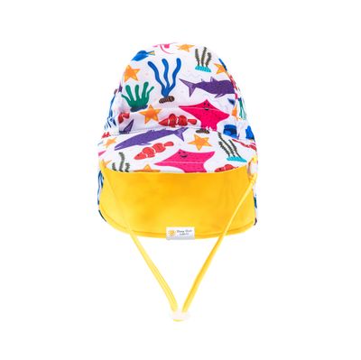 Swimming -OCEAN CREATURES Flap cap