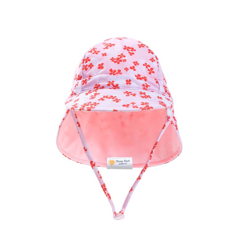 Swimming -Cherry Bloom  Flap cap