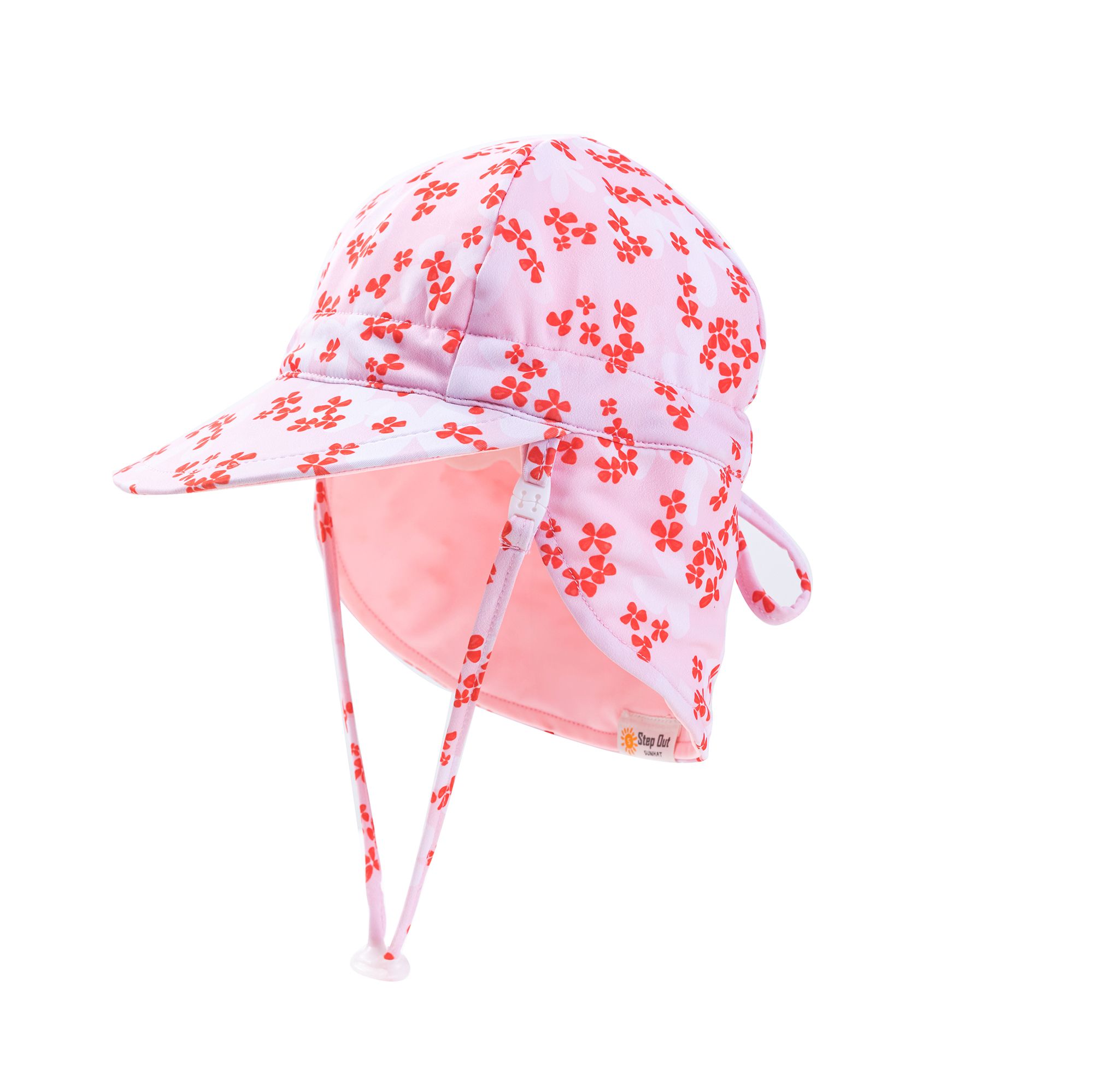 Swimming -Cherry Bloom  Flap cap