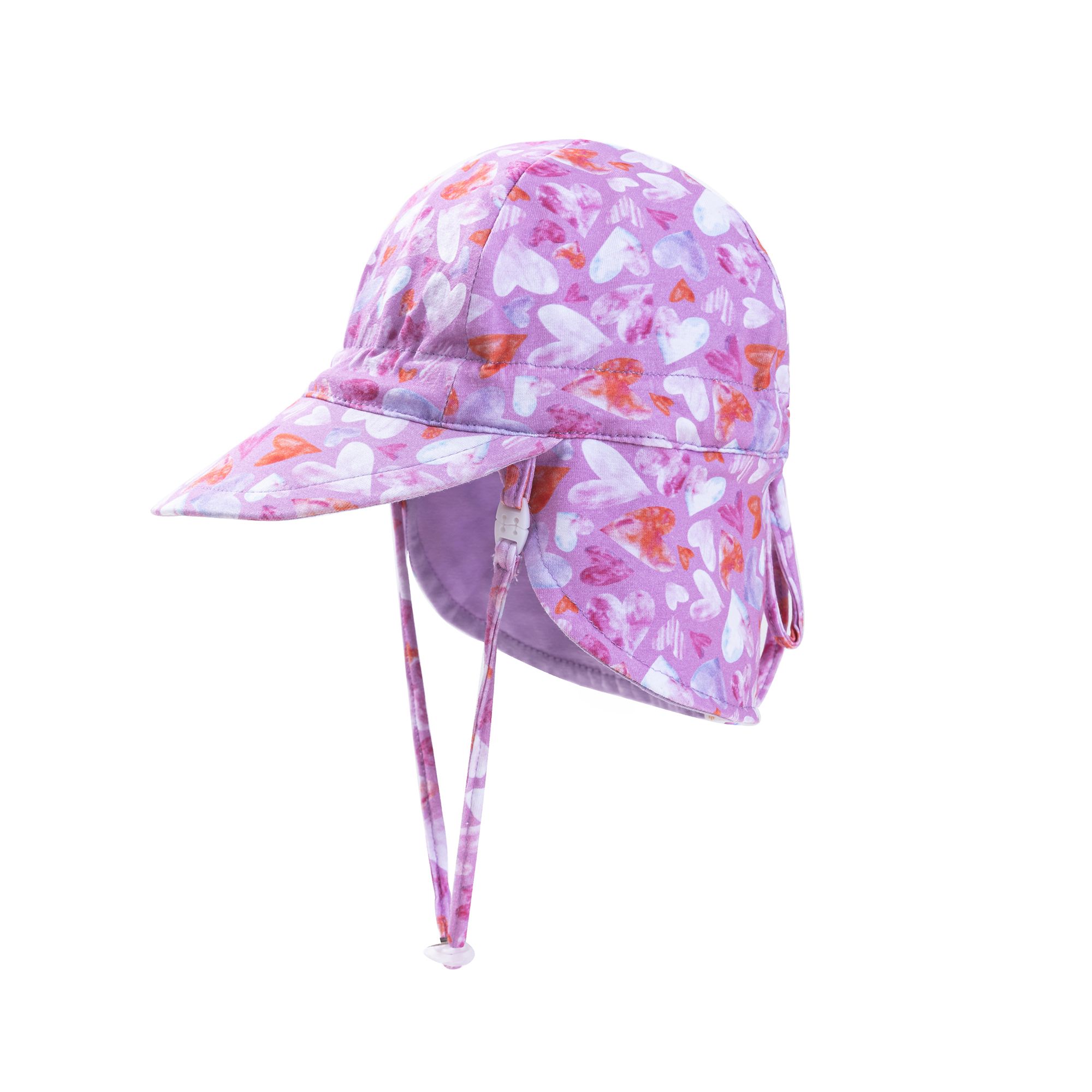 LOVE HEART Flap Cap Summer