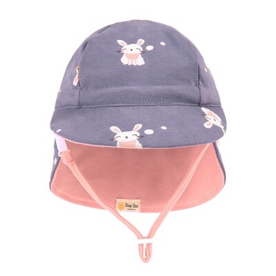 Bunny & Pink Flap Cap Winter