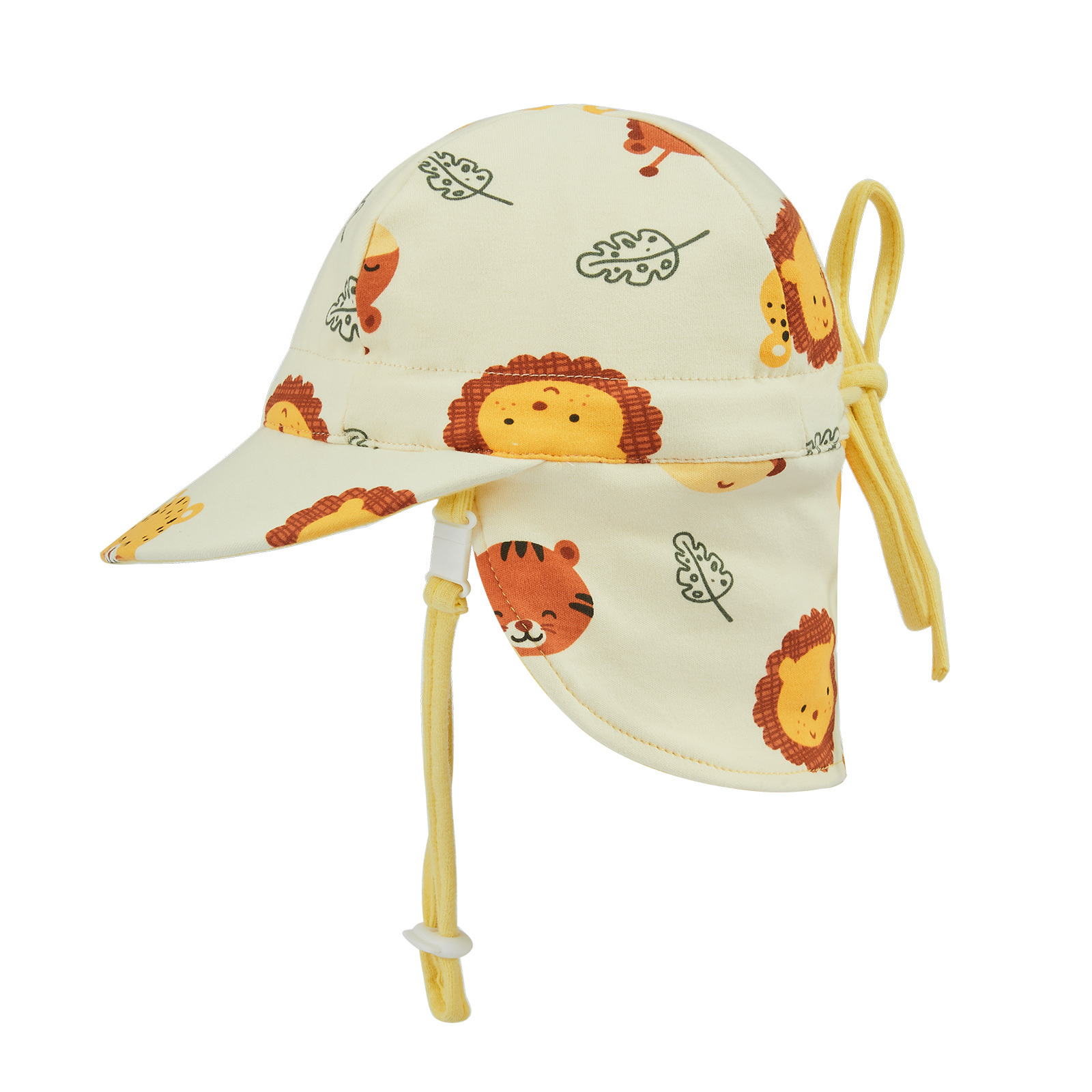 Baby Tiger & Yellow Flap Cap Winter