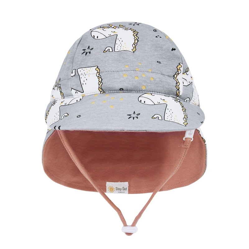 Unicorn & Orange Flap cap Winter