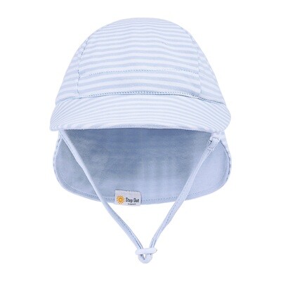 Blue stripe Flap Cap Winter