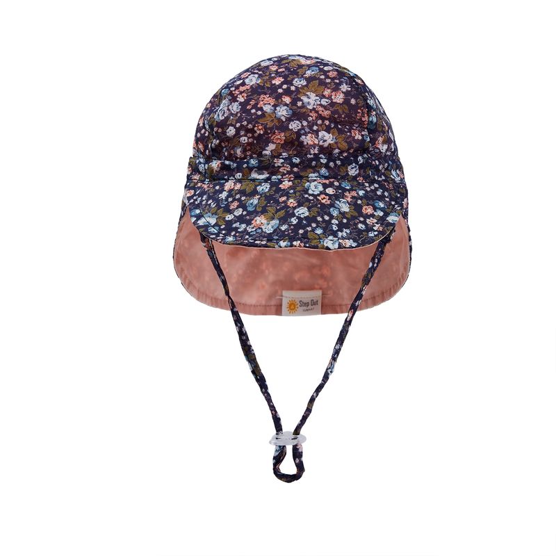 Night Garden Flap Cap Summer