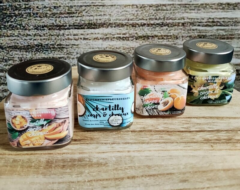 Cosmétique Naturel "Chantilly" fabriqué à Guérande