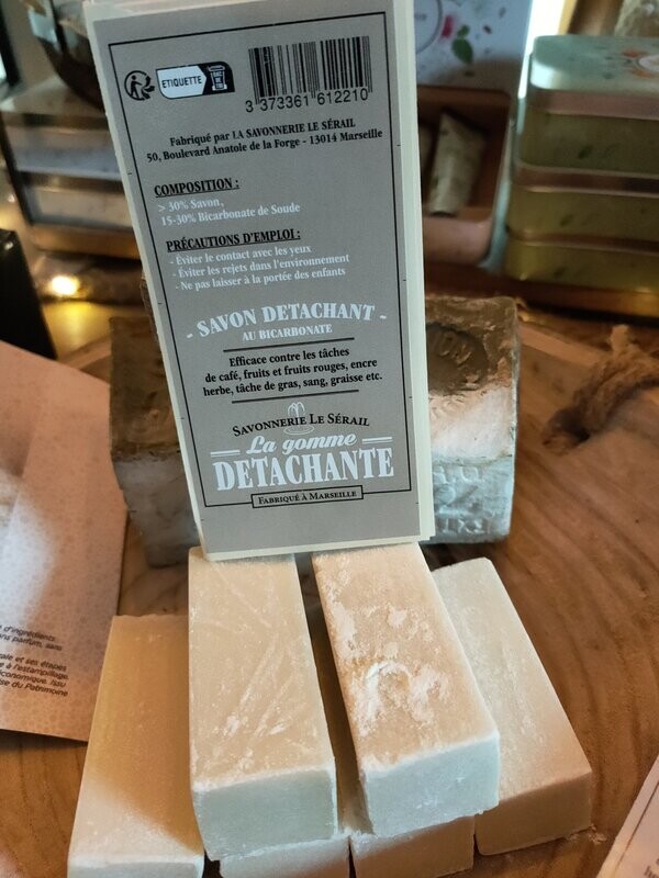 Gomme détachante (au savon & bicarbonate)