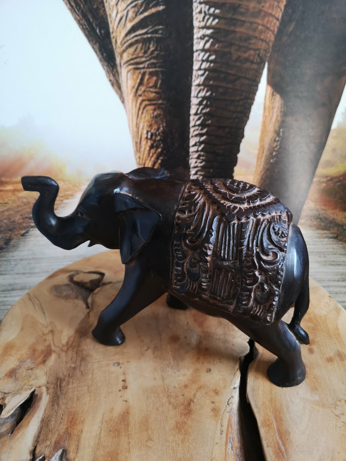 Eléphant, bouddha Happy, bouddha