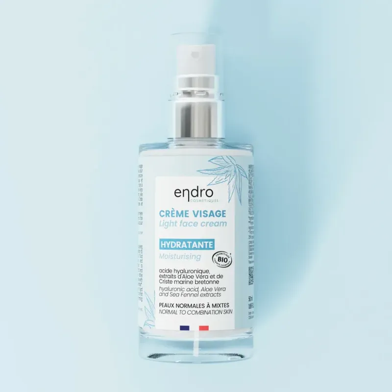Crème visage Bio  "Endro Cosmétiques"