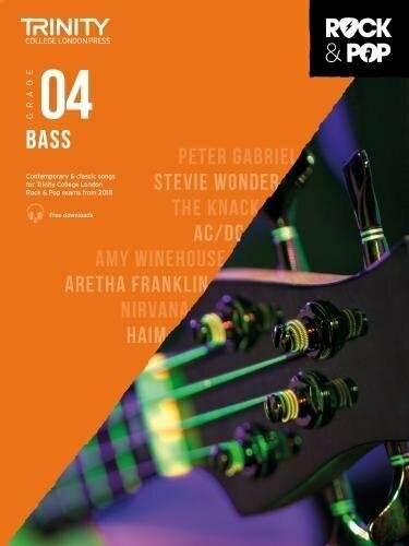 Trinity Rock &amp; Pop Bass Grade 4 Book