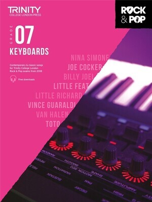 Trinity Rock & Pop Keyboard Grade 7 Book