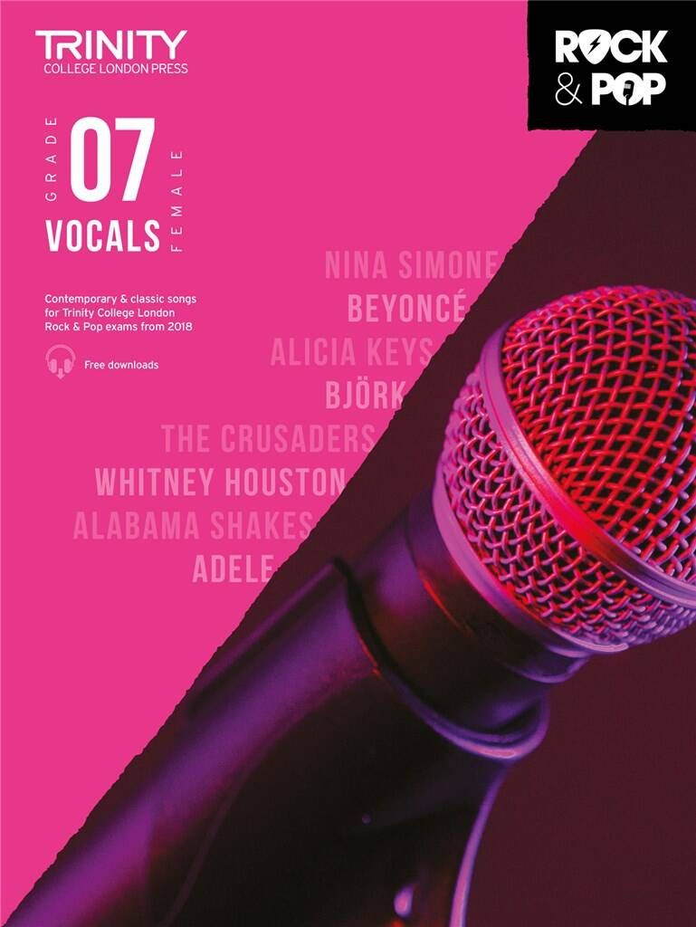 Trinity Rock &amp; Pop Grade 7 Vocal Book