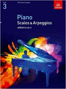 ABRSM Piano Arpeggios and Scales Grade 3 Book