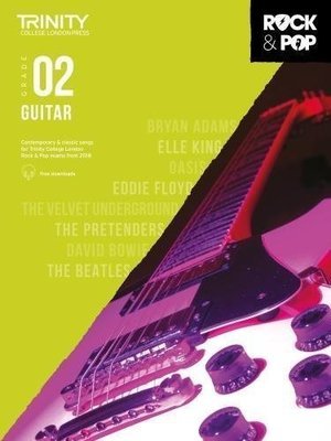 Trinity Rock & Pop Guitar Grade 2 Book