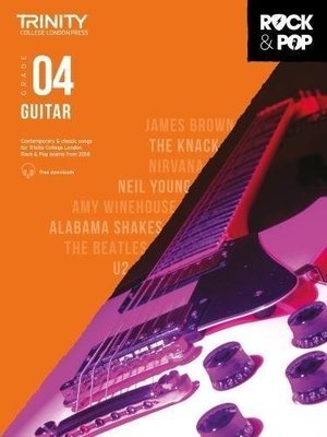 Trinity Rock & Pop Guitar Grade 4 Book
