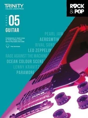 Trinity Rock & Pop Guitar Grade 5 Book