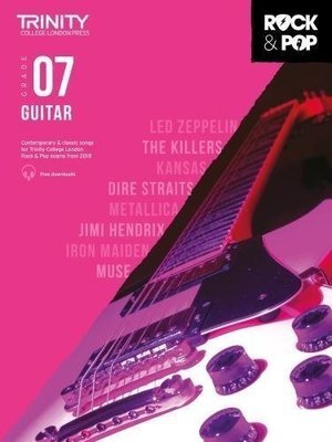 Trinity Rock &amp; Pop Guitar Grade 7 Book