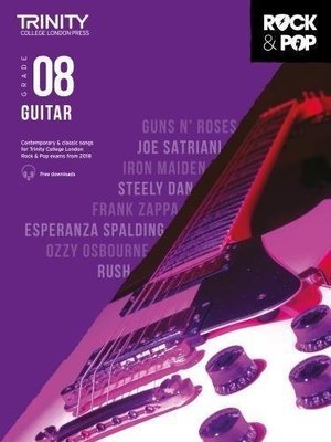 Trinity Rock &amp; Pop Guitar Grade 8 Book
