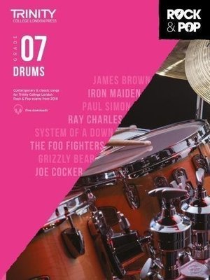 Trinity Rock & Pop Drums Grade 7 Book