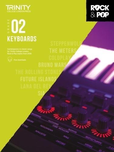 Trinity Rock &amp; Pop Keyboard Grade 2 Book