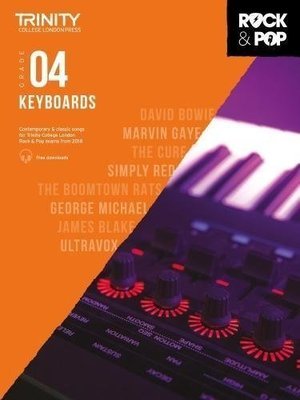 Trinity Rock & Pop Keyboard Grade 4 Book