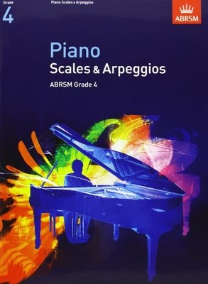 ABRSM Piano Arpeggios and Scales Grade 4 Book