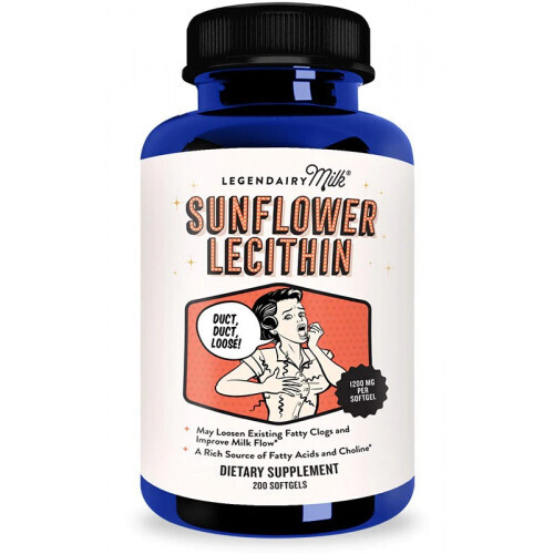 Sunflower Lecithin (1200mg of Organic Sunflower Lecithin per Softgel)