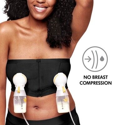 Medela - Hands-free Pumping Bustier, Black