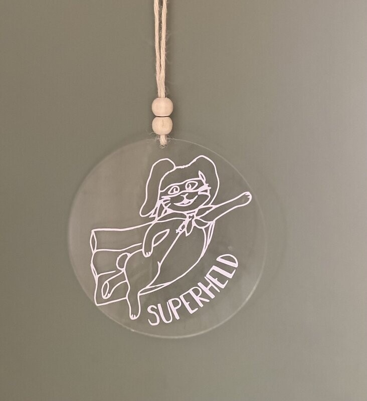 Anhänger "Superheld"