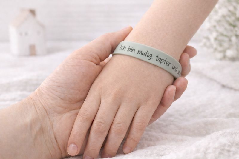 Silikonarmband Kind