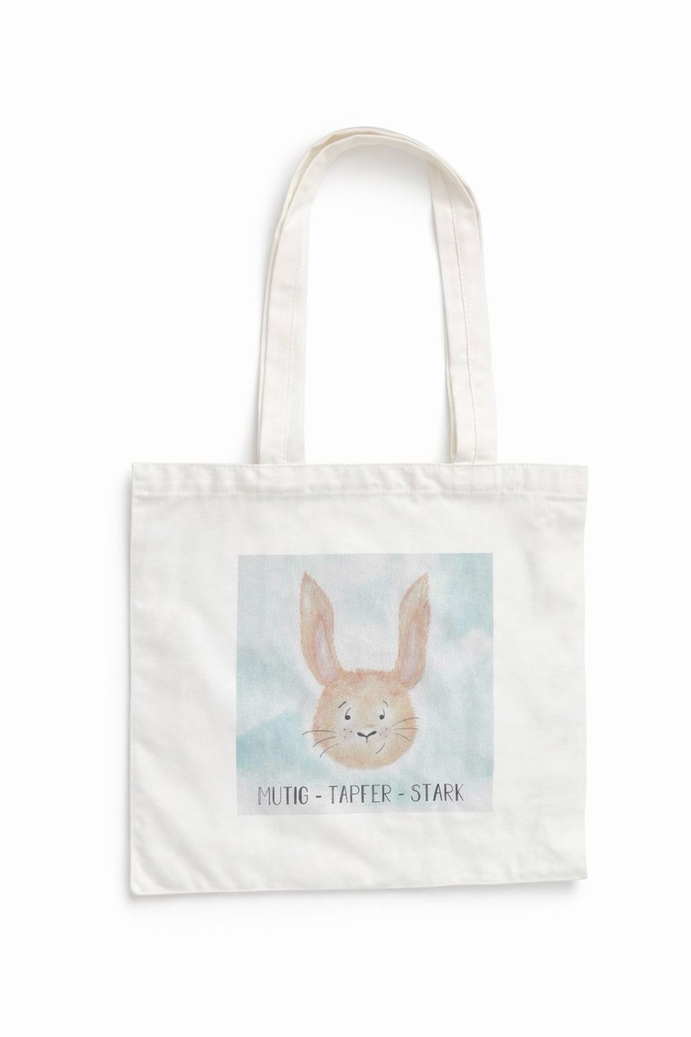 Baumwolltragetasche - Häschen