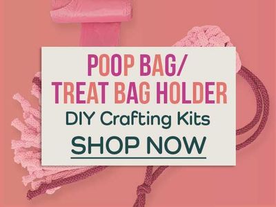 Poop Bag/Treat Bag Holder Crafting Kits