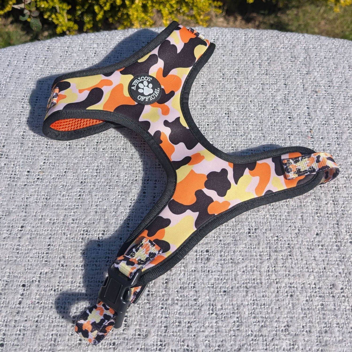 Camo Dog Harness Medium