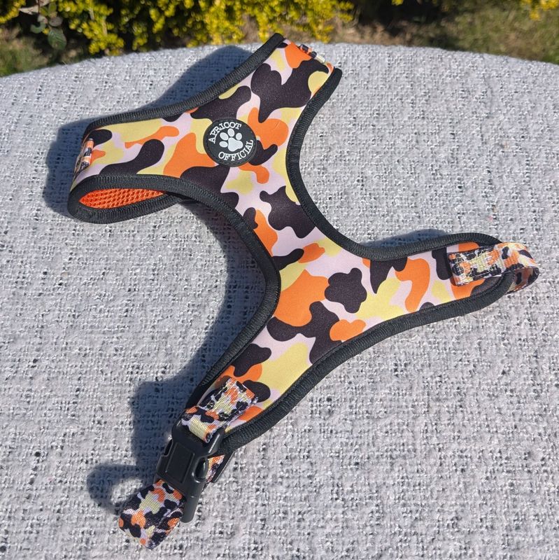 Camo Dog Harness Medium
