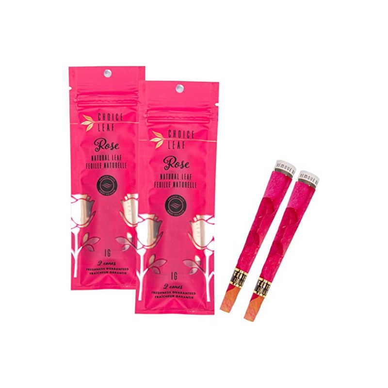 ++Choice Leaf - Rose Petal 1G Cones 2PK*