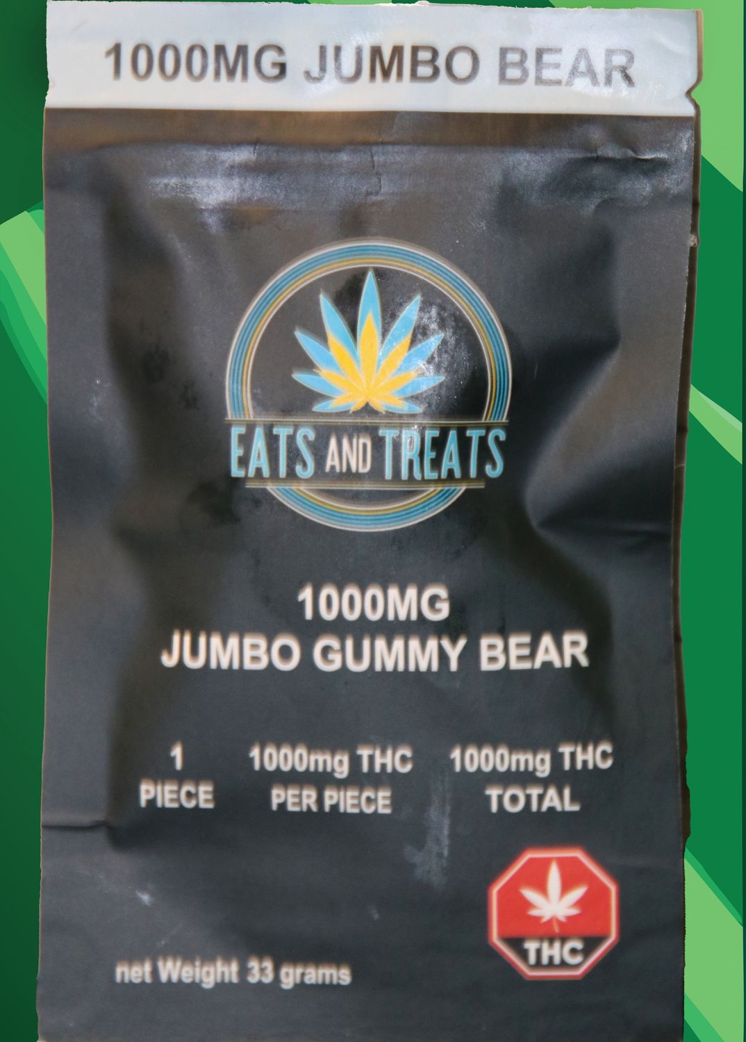 EAT - Jumbo Gummy Bears 1000mg*