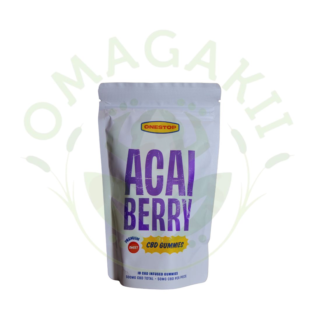 One Stop Infused Gummies 500mg*, Species: Acai Berry CBD