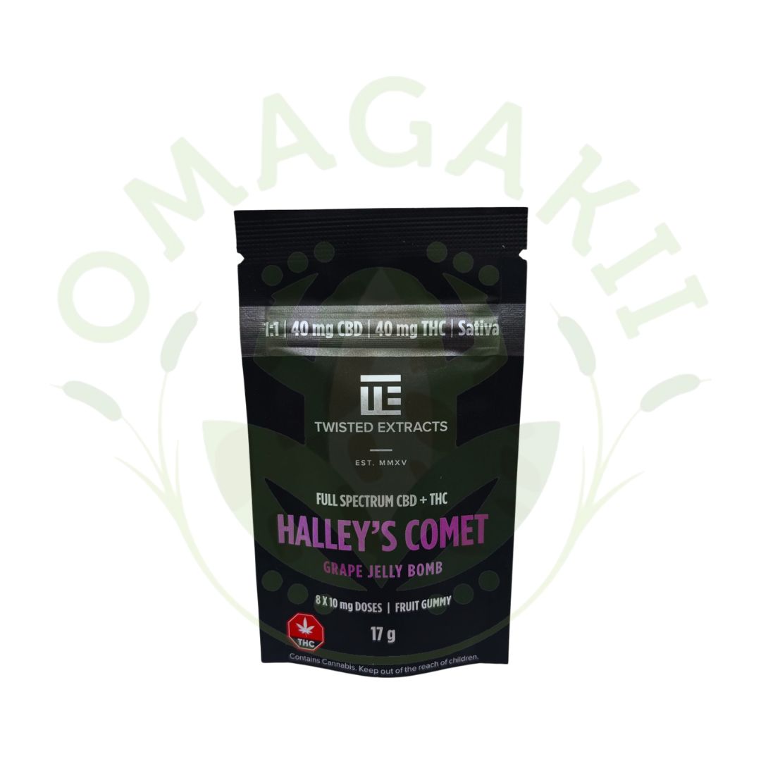 TE - Jelly Bomb 1:1 Halley's Comet  80MG*, Types: Grape