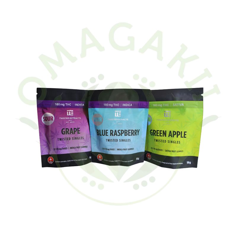TE - Sour Twisted Singles 160MG*