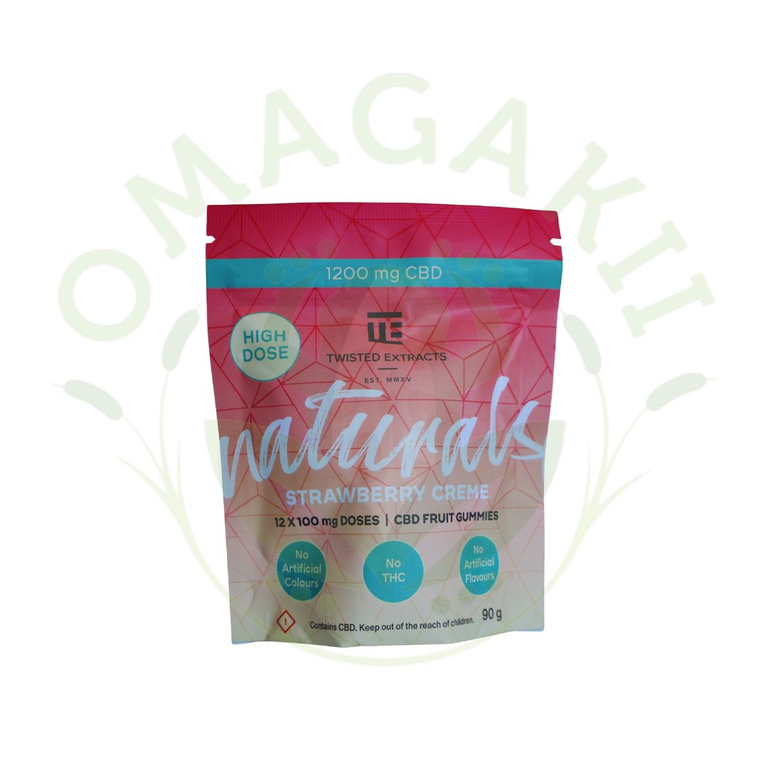 TE - Naturals High Dose 1200mg*, Flavor: CBD Strawberry Kreme