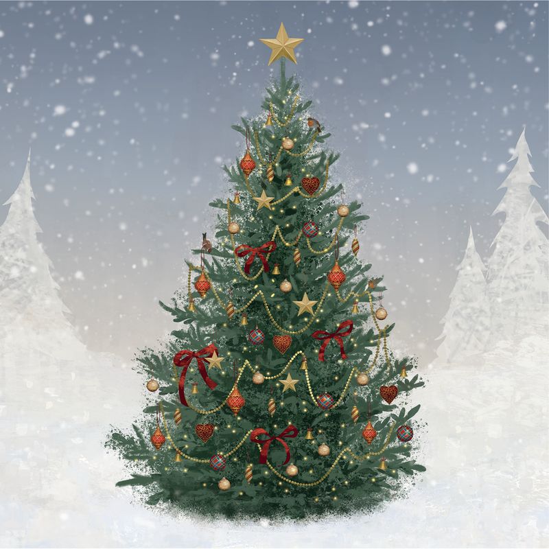 O Christmas Tree - Pack of 10 Cards
