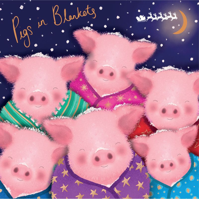 Pigs in Blankets - Pack of 10 Cards
