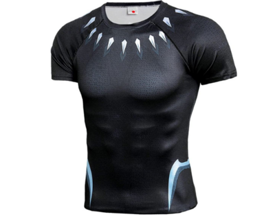 Meiniyea Superhero Compression Sports Shirt, Men's Compression T-Shirt Super Hero Shirt