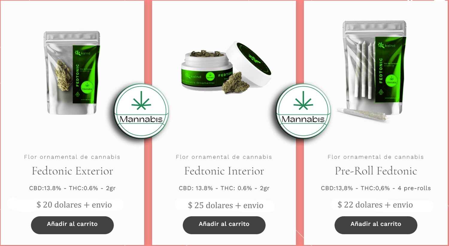 Flor ornamental de cannabis