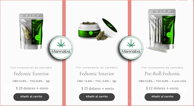 Flor ornamental de cannabis
