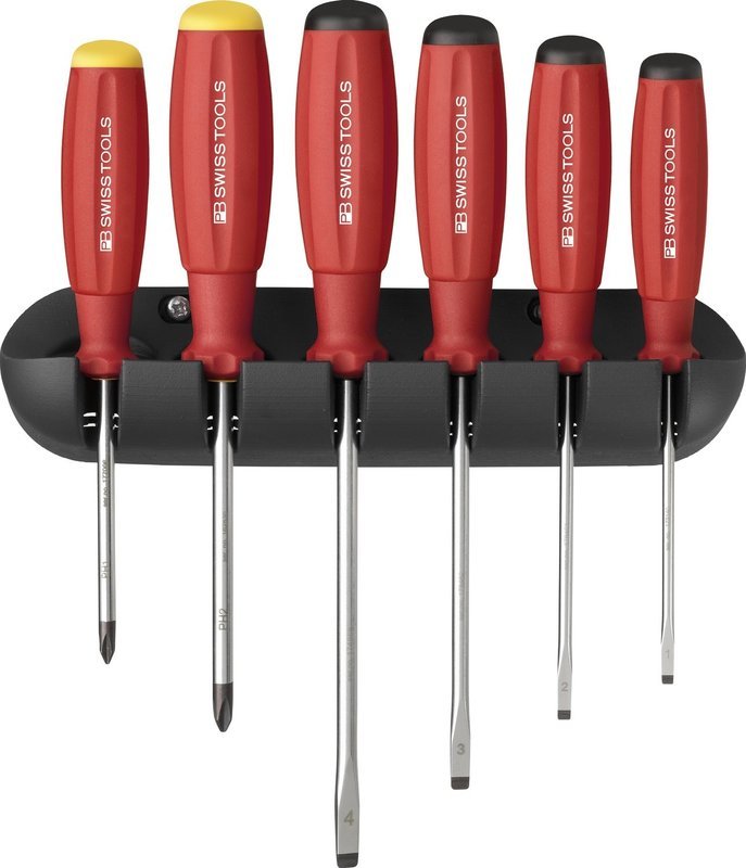 8244 Slotted &amp; Phillips SwissGrip Driver Set